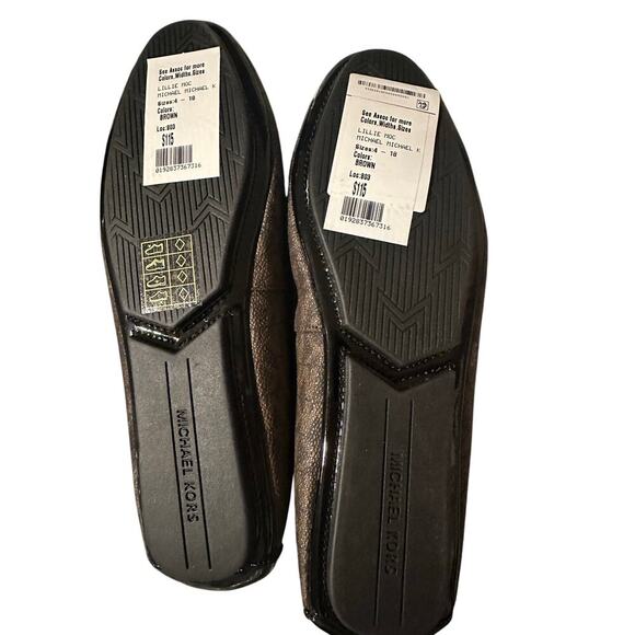 Michael Kors Fulton Studded Logo Moccasin Size 6 - Picture 5 of 5